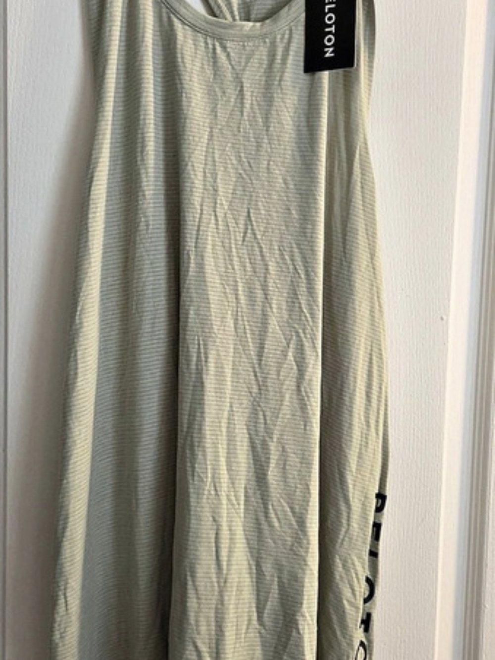 Peloton Purpose Twist Back Tank Green XL